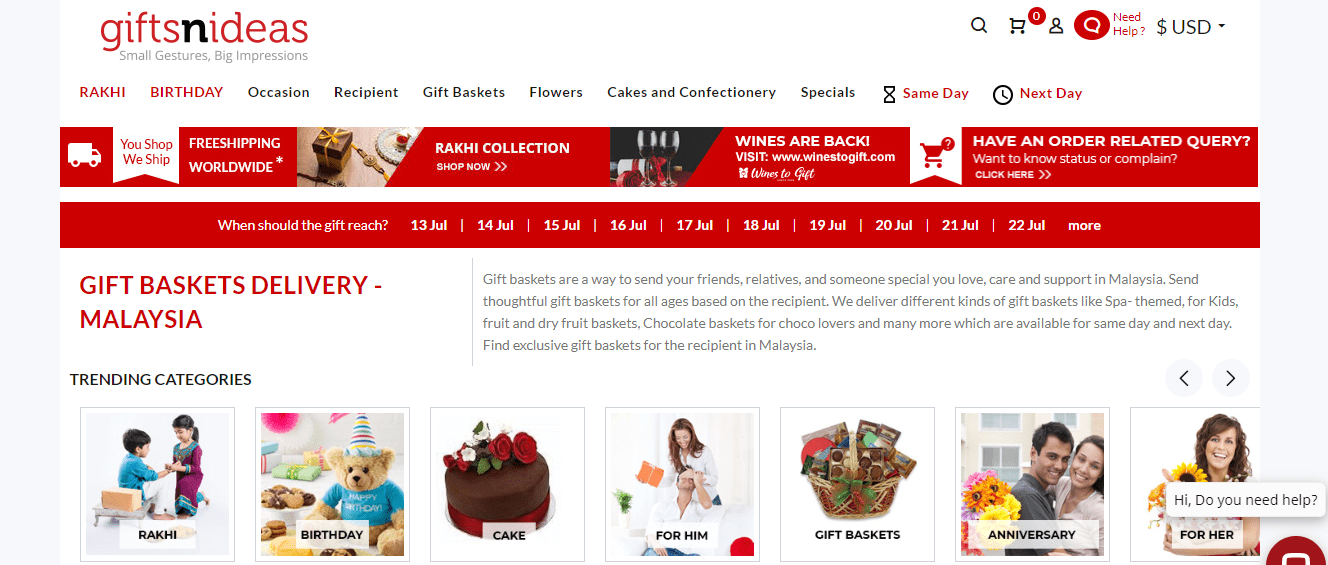 Gifts n Ideas' Homepage