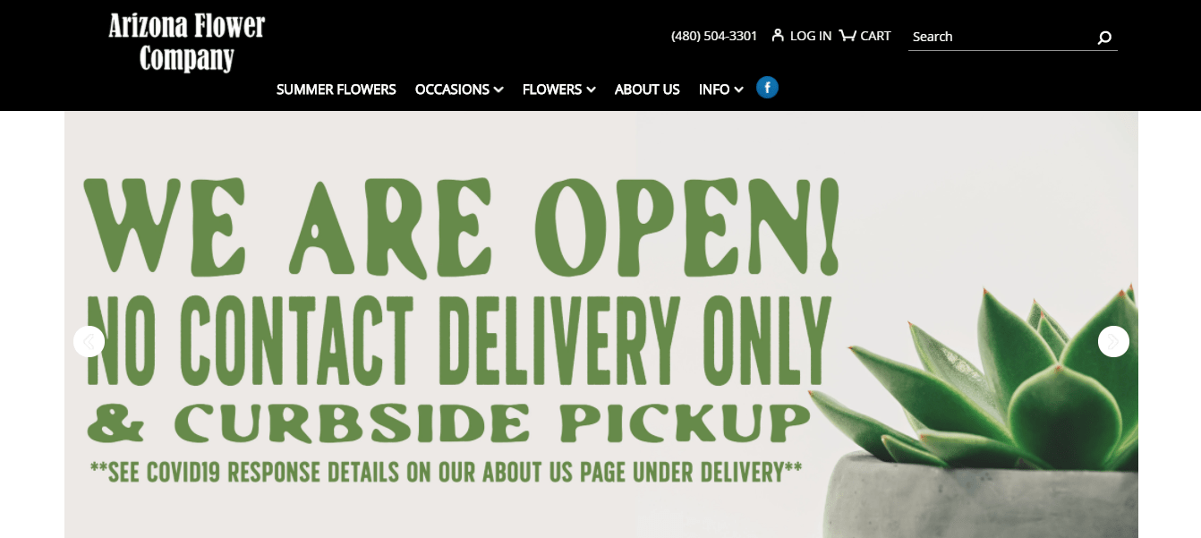Arizona Flower Company's Homepage