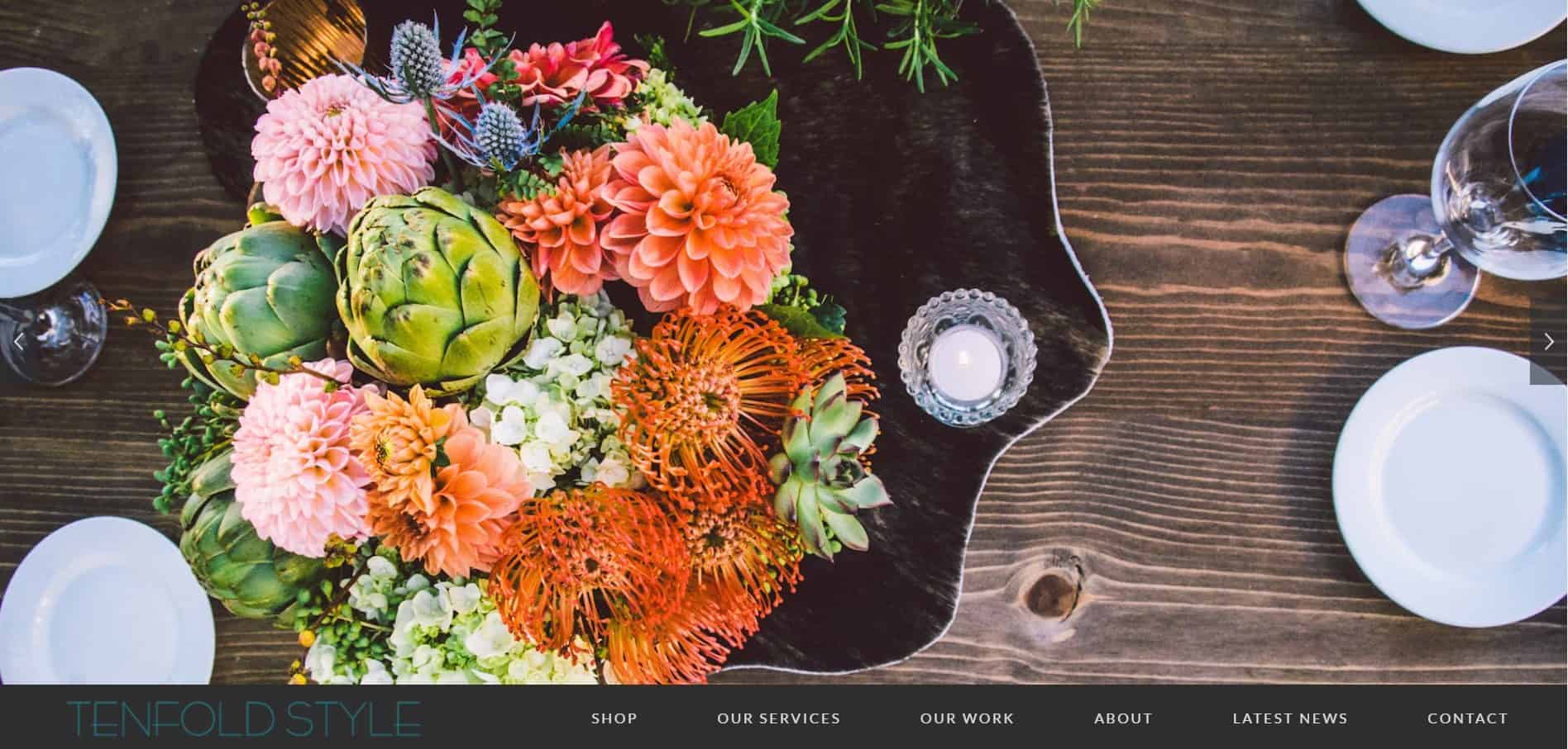 Tenfold style's homepage