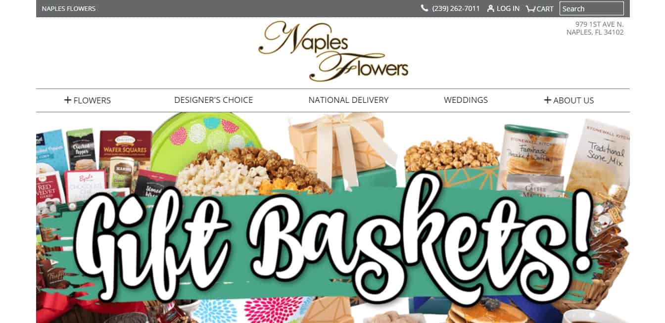 Naples Flowers' Homepage