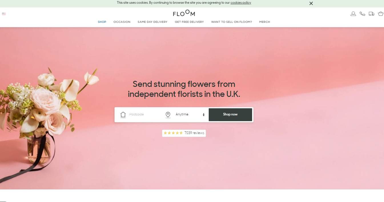 Floom's Homepage