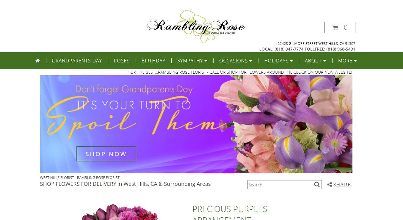 Rambling Rose Floral's Homepage