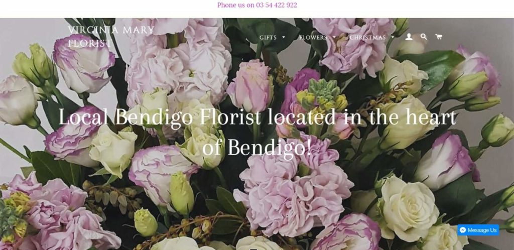 Virginia Mary Florist's Homepage