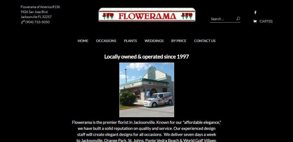 Flowerama's Homepage