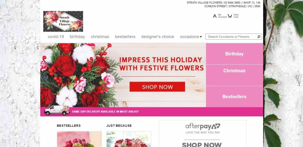Strath Village Flowers' Homepage