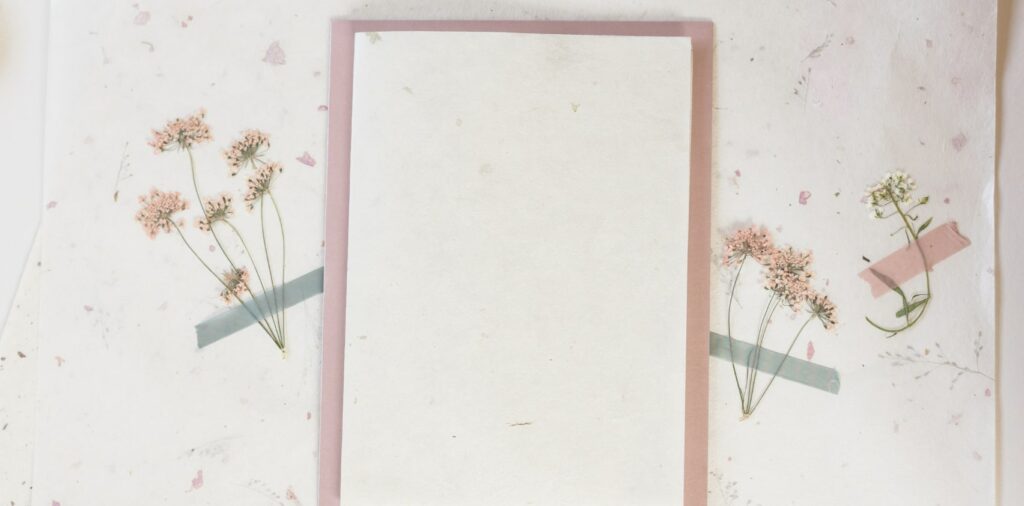How do I make a DIY flower card