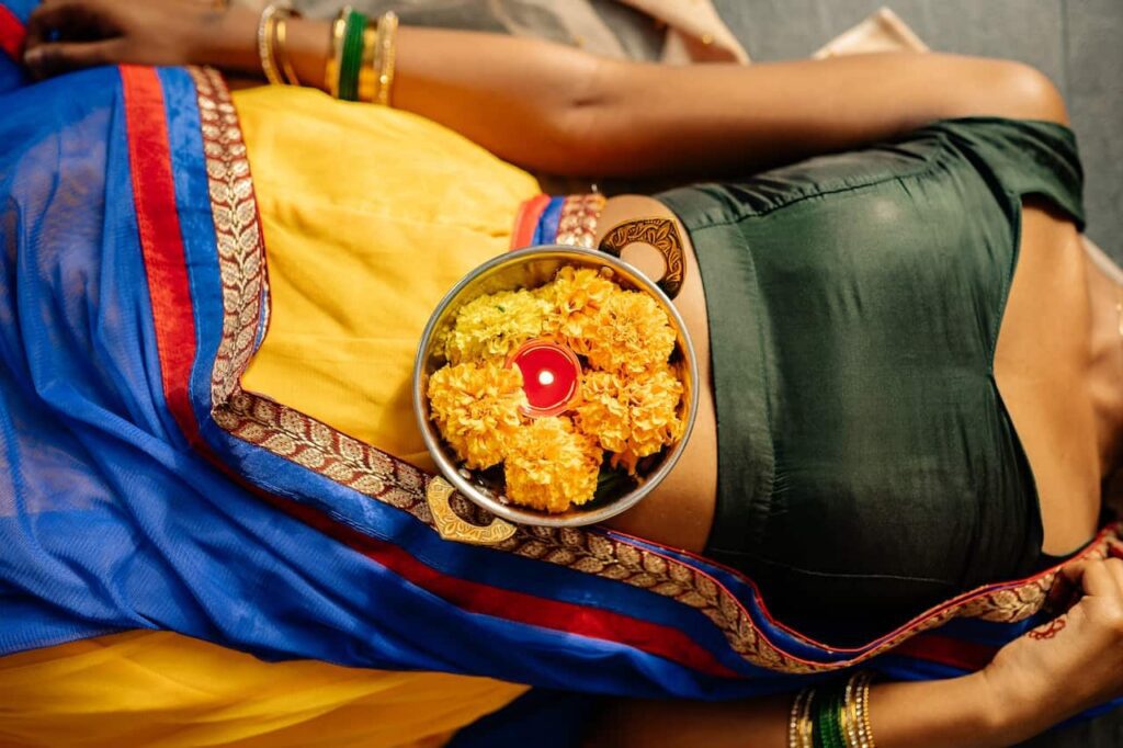 Marigolds in India