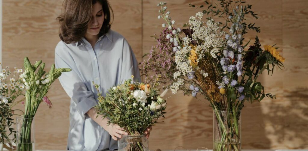 When can I give the larkspur flower as a gift