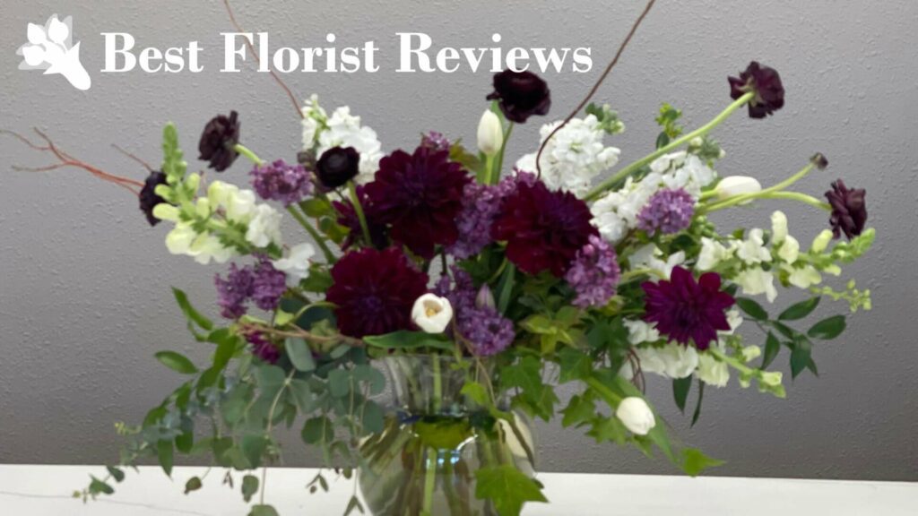 Prop the head up with other blooms