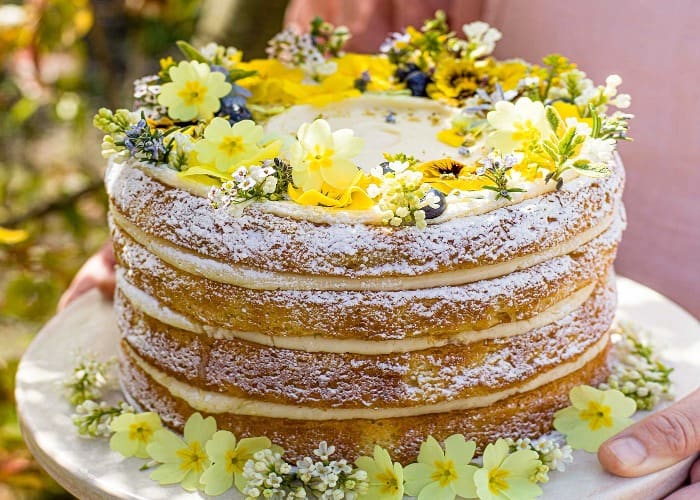 How can primrose flowers be used in cooking